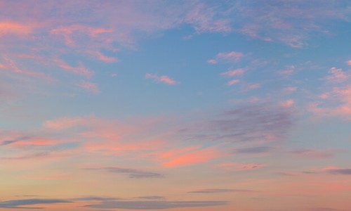 TrainJunkies Just Clouds 11 Sunrise Sunset Model Railroad Backdrop - Picture 4 of 6