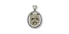 Westie Pendant Jewelry Sterling Silver Handmade West Highland White Terrier Pend
