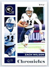 2021 Panini Chronicles #4 Zach Wilson