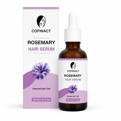 Rosemary Hair Serum for Smooth & Healthy Looking Hair | Lightweight Non-Sticky H