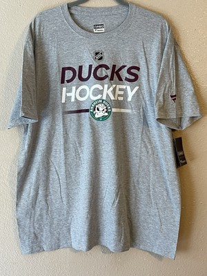 Men s 2XL NWT Anaheim Ducks Fanatics Authentic Pro Wordmark Short Sleeve Shirt