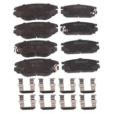 Front & Rear Ceramic Brake Pads Fits Chevy Equinox GMC Terrain 2010-2017