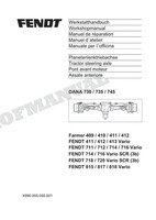 Dana 730 735 745 FüR Fendt 412 711 712 Planetenlenktriebachse Werkstatthandbuch