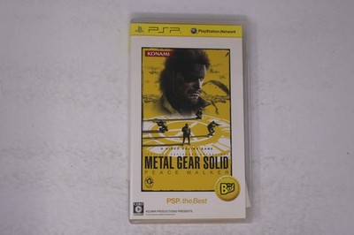 Metal Gear Solid: Peace Walker PSP the Best (Japan) JPN