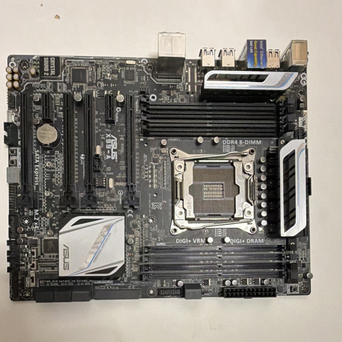 ASUS X99-A ATX Motherboard LGA2011 DDR4 8-DIMM SATA Express