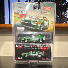TSM Model Mini GT 1:64 Nissan Skyline GT-R Gr. A #55 1993 JTCC USA Exclusive