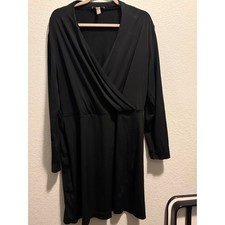 Halston black dress