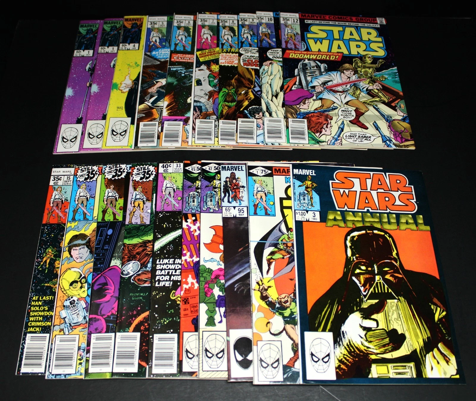 STAR WARS (1977-1983) MARVEL COMICS LOT OF 20 - Picture 1 of 7