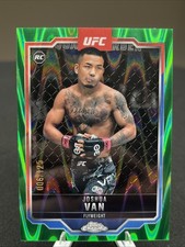  Joshua Van /125 Rookie Green Raywave RC 2025 Topps Chrome UFC
