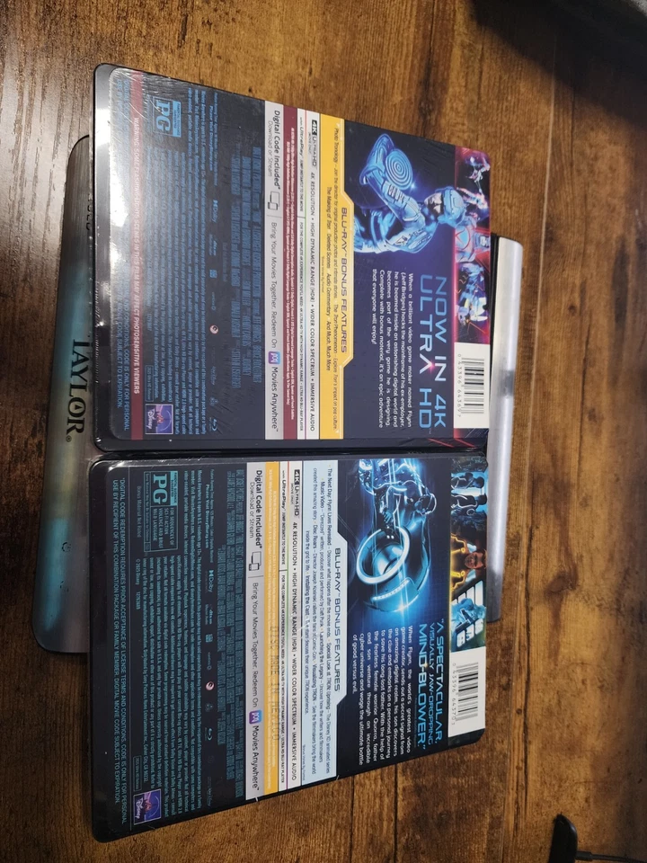 Tron 4k & Tron: Legacy 4k Limited Edition SteelBooks Bundle BRAND NEW - Image 3 of 4