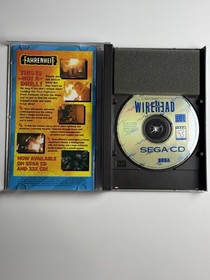 Wirehead (Sega CD, 1995) CIB Complete w/ Reg Card - Tested Working