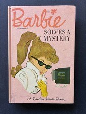 Vintage 1963 BOOK: Barbie Solves a Mystery, MATTEL BARBIE DOLL