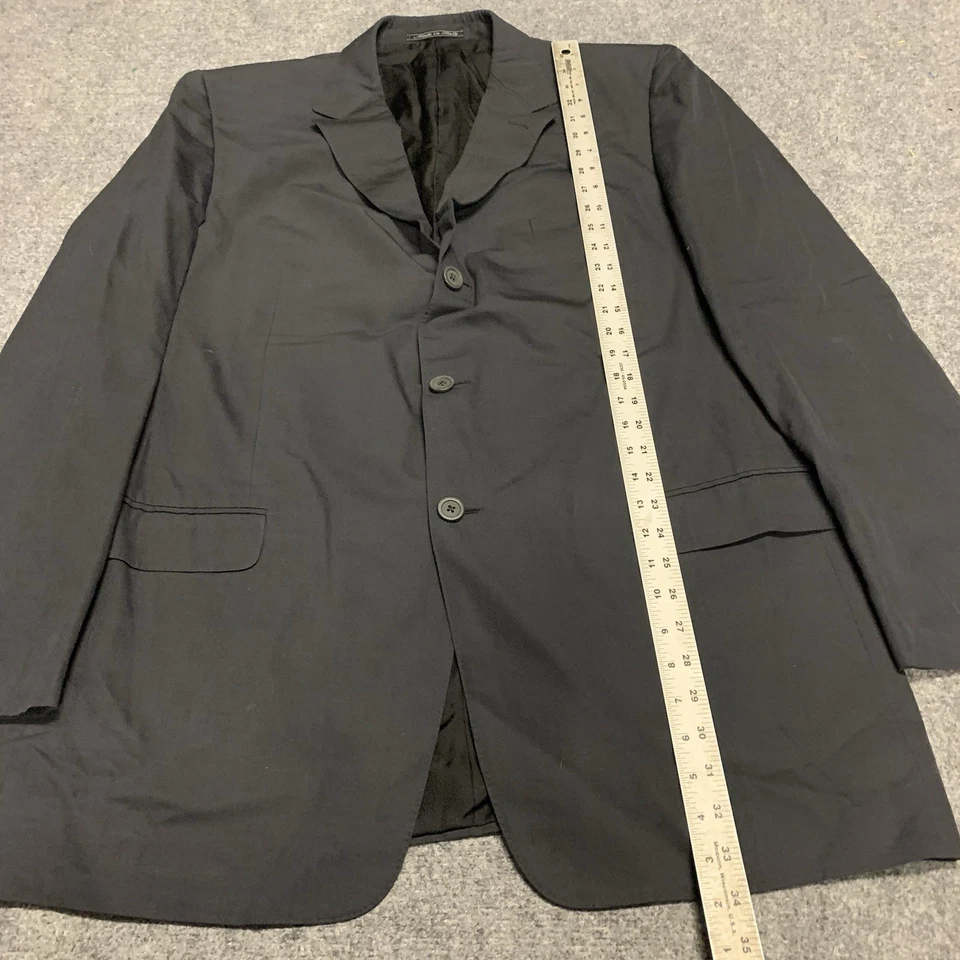 Abrigo Chaqueta Blazer Colección Versace Mezcla Lana Talla IT EU 58 US 48 $1295 Foto 3 de 4