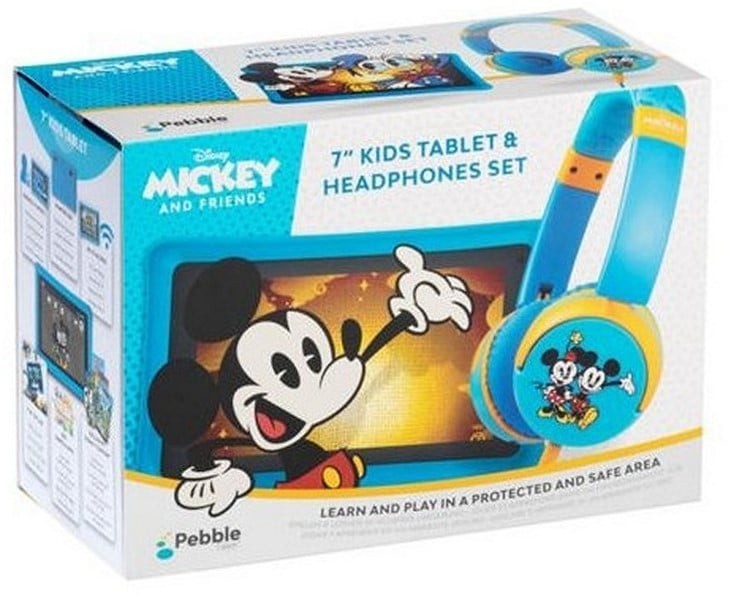PEPPLE GEAR DISNEY MICKEY AND FRIENDS 7" TABLET AND HEADPHONE SET TABLET BAMBINI