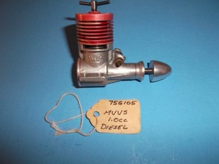 Vintage MVVS 1.0 cc 'Diesel' Engine
