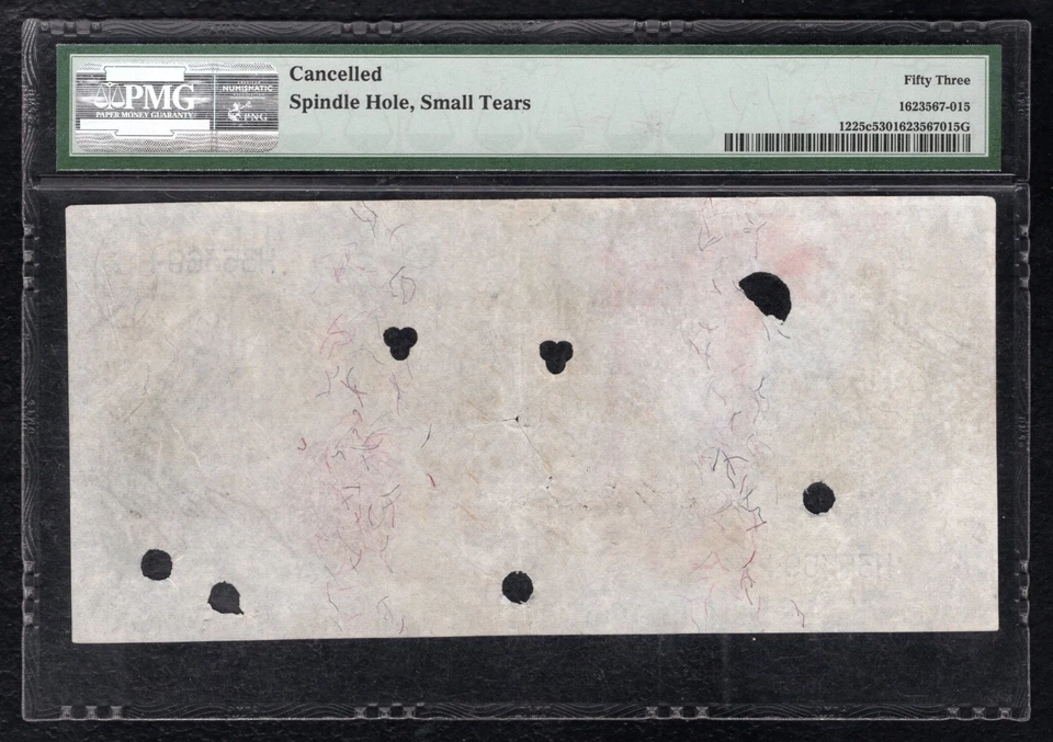 FR 1225c 1900 $10,000 TEN THOUSAND GOLD CERTIFICATE PMG ABOUT UNCIRCULATED-53 - Image 2 of 2