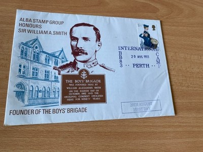 JUNGENBRIGADE FDC ERSTTAGSBRIEF - PERTH INTERNATIONAL CAMP 20.08.1983