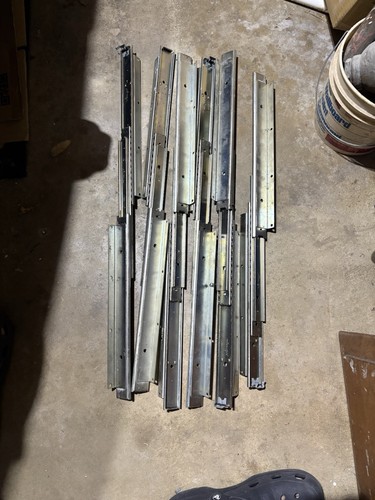 vintage accuride drawer slides Heavy Duty Total 6 (30” & 25”)