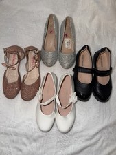 Girls Dress Shoes 4 Pairs , Size 4