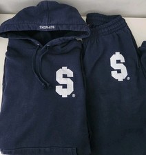 Sweat À Capuche Et Pantalon SS24 Supreme M Moyen Ensemble Marine