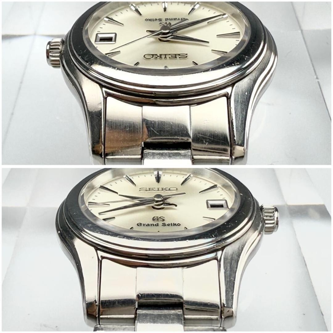 Grand Seiko Date 4J52-0A10 Quartz Watch, Silver Dial, from Japan