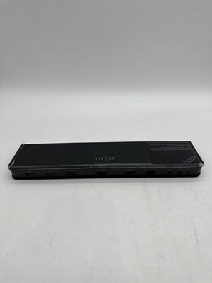 Accell InstantView USB-C 4K Docking Station 2 HDMI USB 3.1 Ethernet Audio Black