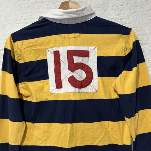 Polo Ralph Lauren Striped Rugby R.L.F.C. Embroidered Polo Shirt Size M (10-12) - Picture 9 of 12