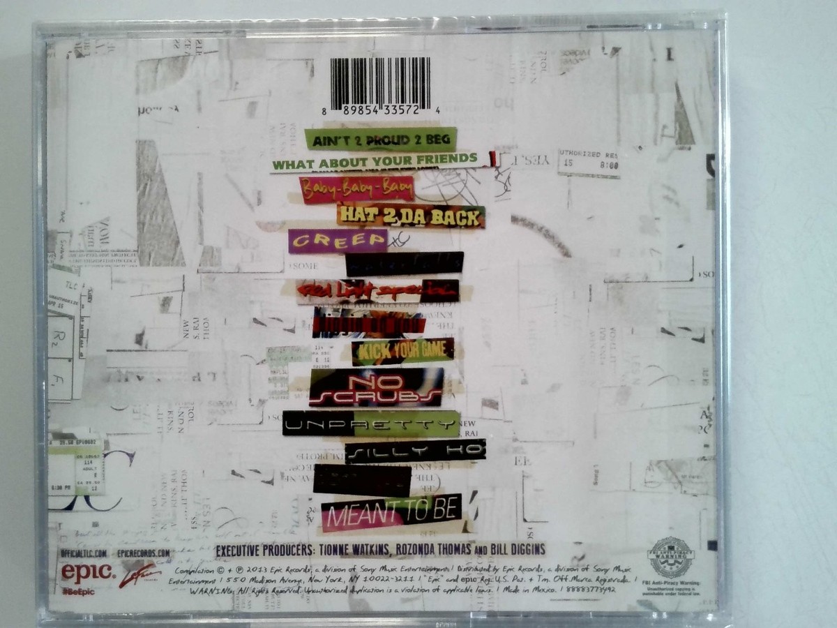 TLC 20 CD Album 2013 Epic Records Factory Sealed Music R&B Soul
