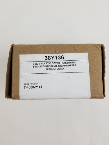 Johnson Controls T-4000-2141 Beige Plastic Cover NO THERMOMETER NEW - Picture 4 of 6
