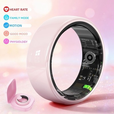 Smart Ring Fitness Health Tracker Heart Rate Sleep Monitor NFC Waterproof IP68