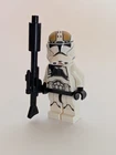 Lego Star Wars Clone Trooper Gunner Phase 2 Minifigure Sw0837 W Blaster!!