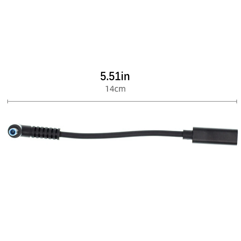 USB Type C Female Input to DC 4.5mm x 3.0mm Power PD Charge Cable for HP Laptop - Image 3 of 4