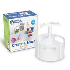 Learning Resources Create-a-Space Storage Mini Center, Classroom Craft Keeper