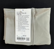 NEW lululemon Wunder Train High-Rise Tight 28" Riverstone. Choose Your Size. NWT