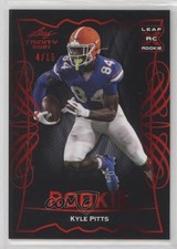 2021 Leaf Trinity Box Black Red 4/15 Kyle Pitts #RB-04 g1z