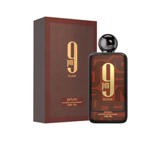 Afnan 9 PM Elixir Unisex Extrait de Parfum, 3.4 Fl. Oz