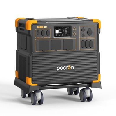 Pecron E3800LFP PowerStation 3840Wh 4200W Tragbarer Solargenerator Erweiterbar