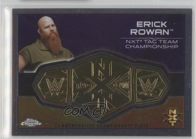 2015 Topps Chrome WWE Commemorative Plate Erick Rowan 3j2