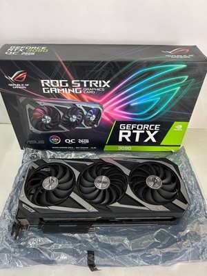 ASUS ROG STRIX GeForce RTX 3090 OC 24GB GDDR6X - Graphics Card, Works Perfectly