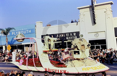 Apollo 12 Rose Parade Float, NASA, Astronauts: 1970 35mm Slide