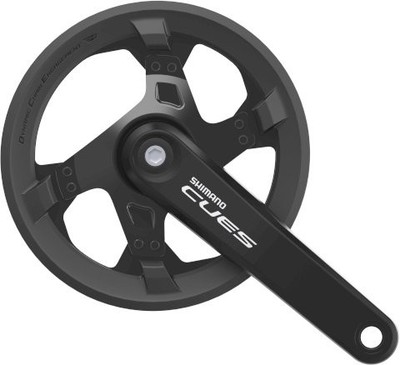 SHIMANO Kettenradgarnitur Cues FCU40001 4-kant schwarz
