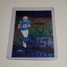 Panini 2024 Illusions Ladd McConkey Parallel Los Angeles Chargers Card #51