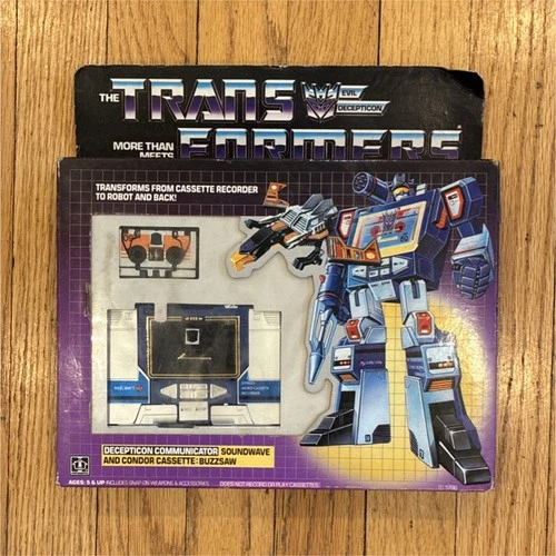 Transformers Decepticon Soundwave & Buzzsaw Transforming Action Figure Set