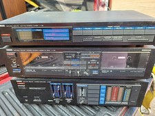 Sintonizador estéreo AM/FM Yamaha T-32, doble casete Yamaha K-30 y Yamaha...