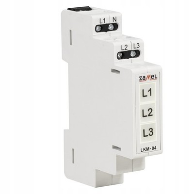 3-Phasen-LED-Farbsignallampe Betriebsanzeige LKM-04-40 Zamel