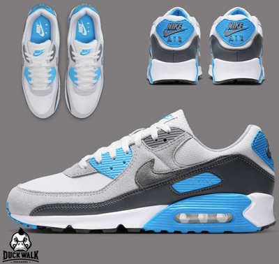 Nike Air Max 90 Shoes Platinum Tint Iron Grey DM0029-019 Men's