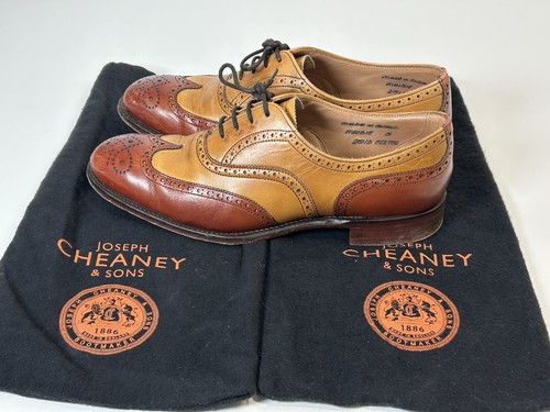 Joseph Cheaney "Maisie" braune Brogue-Schnürschuhe aus Leder Damengröße 5 - Bild 2 von 10