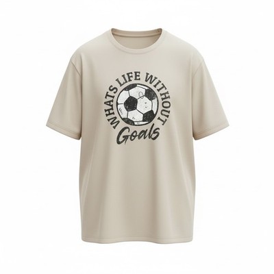 A4 Athletics  What s Life Without Goals  T-Shirt