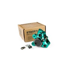 Pinza freno 2 pistoncini STAGE6 turchesex Yamaha Aerox/Gilera Runner/Mbk Booster