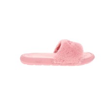 PUMA Cool Cat Fluffy Slides Youth Girls Pink Casual Sandals 384273-03